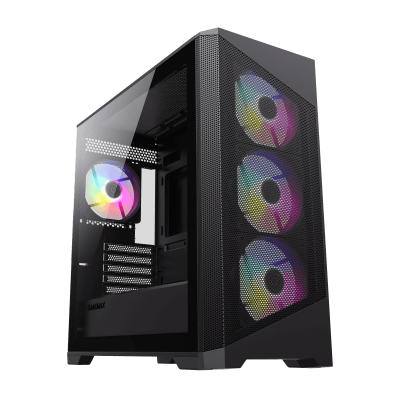GAMEMAX Destroyer MB MATX Mesh Black GAMING CASE GAMEMAX Destroyer MB MATX Mesh Black GAMING CASE